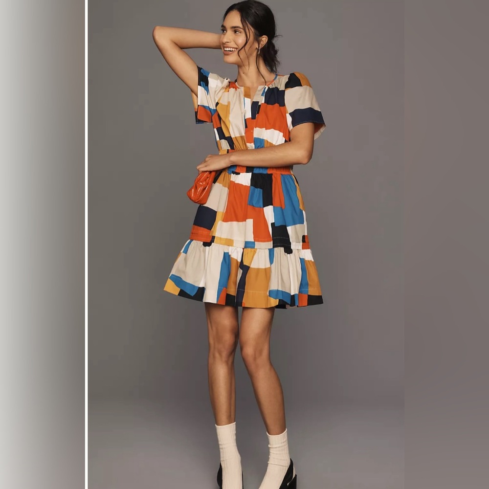 The Somerset Mini Dress - Anthropologie XL NWT